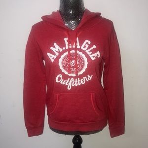 American Eagle Outfitters Women's Logo Hoodie Sweatshirt Small